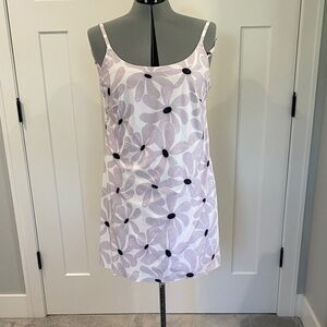 Bad Birdie Lavender Floral Athletic Dress